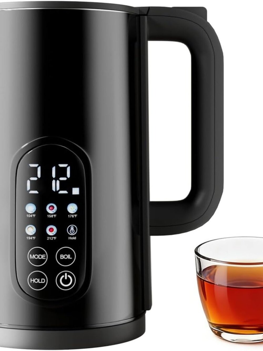 Electric Kettle with Temperature Control, 1.7L Stainless Steel Hot Water Kettle